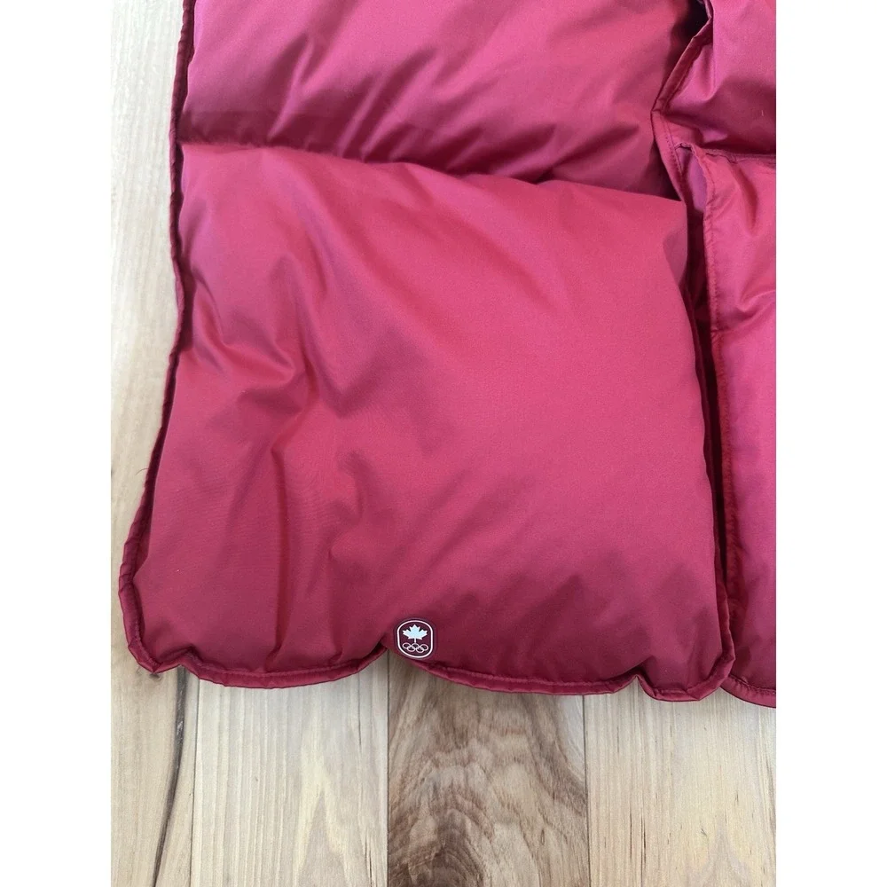 Lululemon Team Canada Future Legacy Down Puffer Scarf Red Black Size O/S